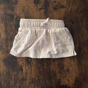 Cat & Jack Cream Skirt with Pockets